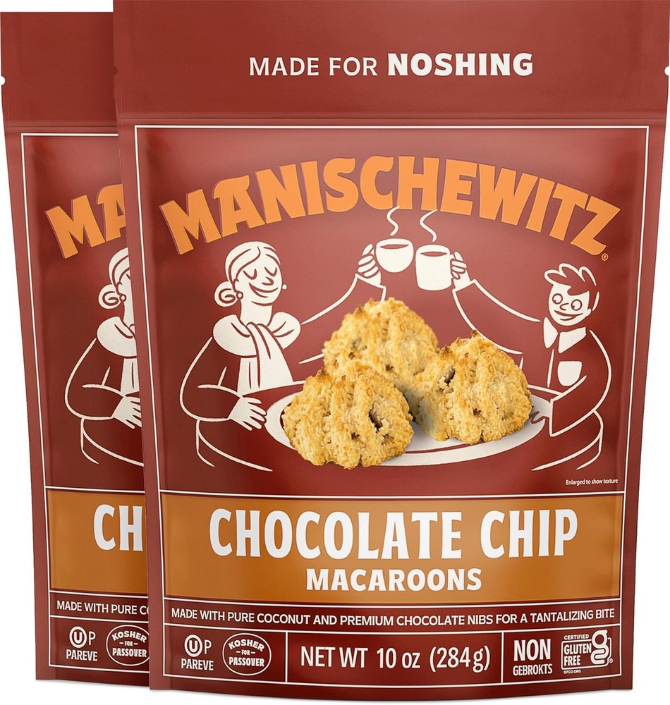 Manischewitz aroon Chocolate Chip Cookie, | Coconut aroons |