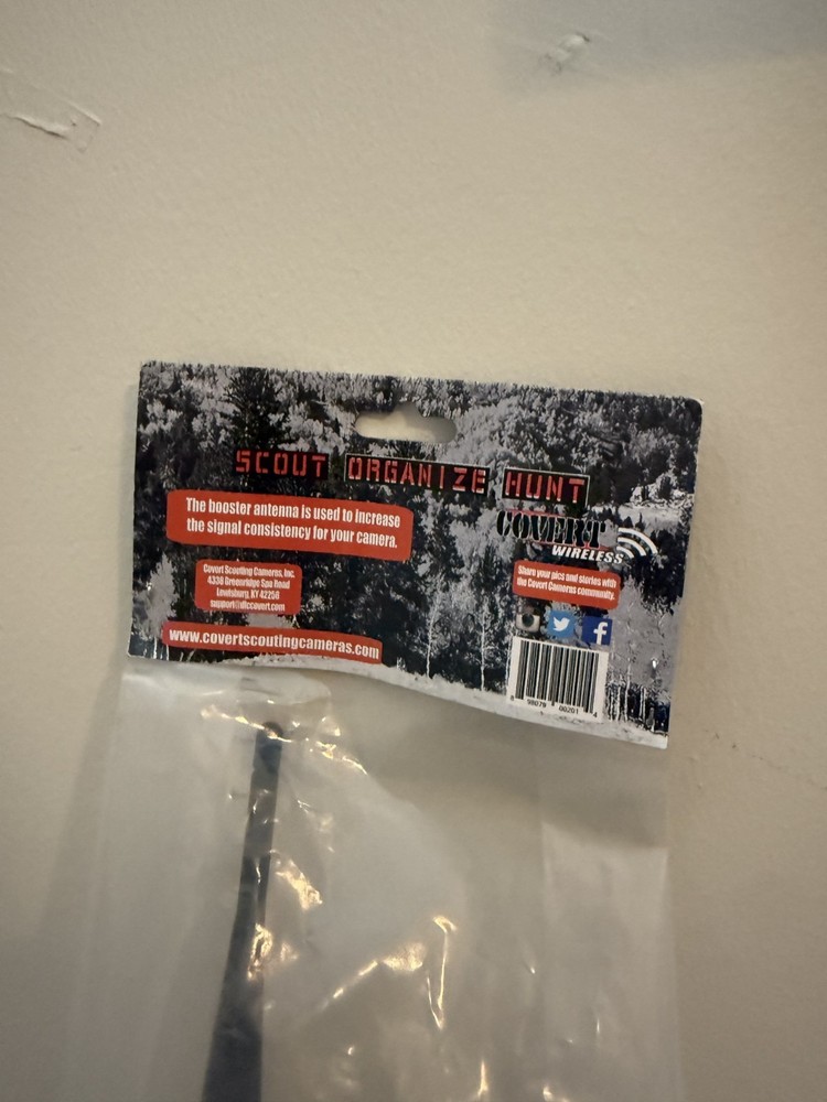 Covert Wireless Booster Antenna (30 Ft Cable)