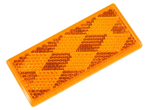 Grote 40303 Yellow Stick-On Rectangular Reflectors