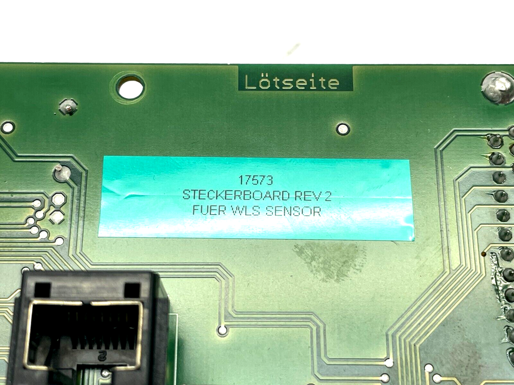 Mycrona Notaus 17573 Steckerboard Assembly Rev. 2