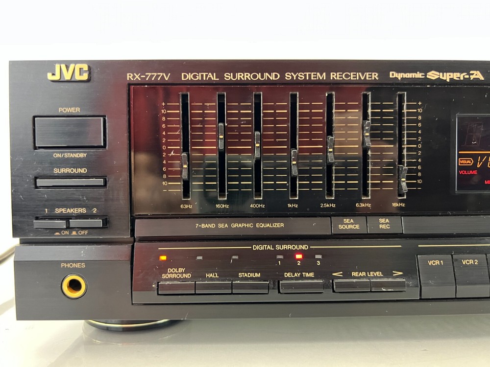 JVC RX-777VSBK AM FM Digital Surround System Receiver