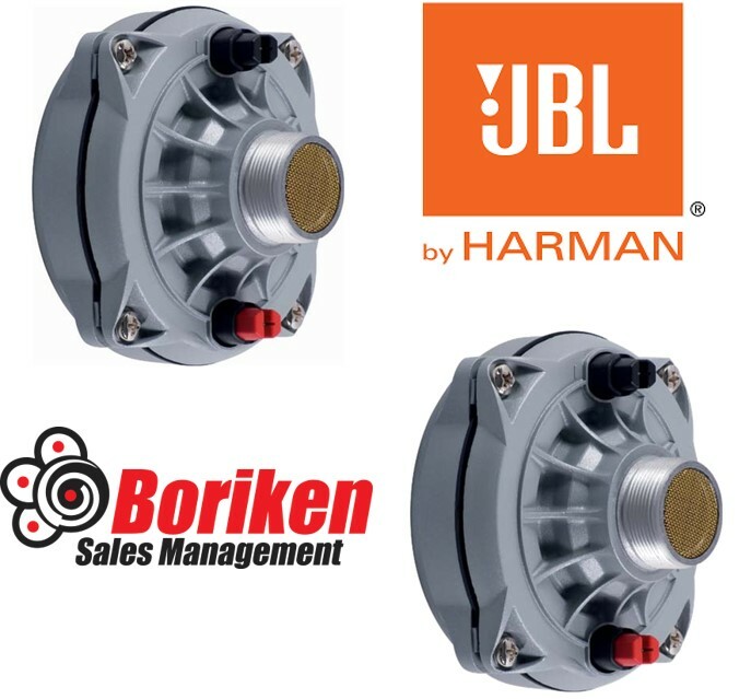 JBL Selenium D250X 100W RMS Compression Horn Driver D250X (2 PC bundle)