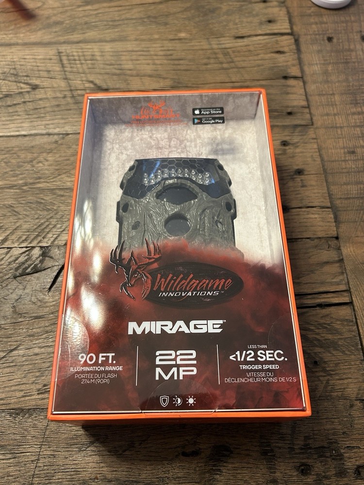 Wildgame Innovations Mirage 22MP Trail Camera (New In Box)