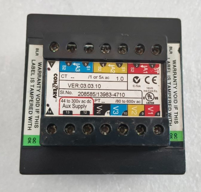 CONZERV EM6400 DIGITAL ENERGY METER *USED*