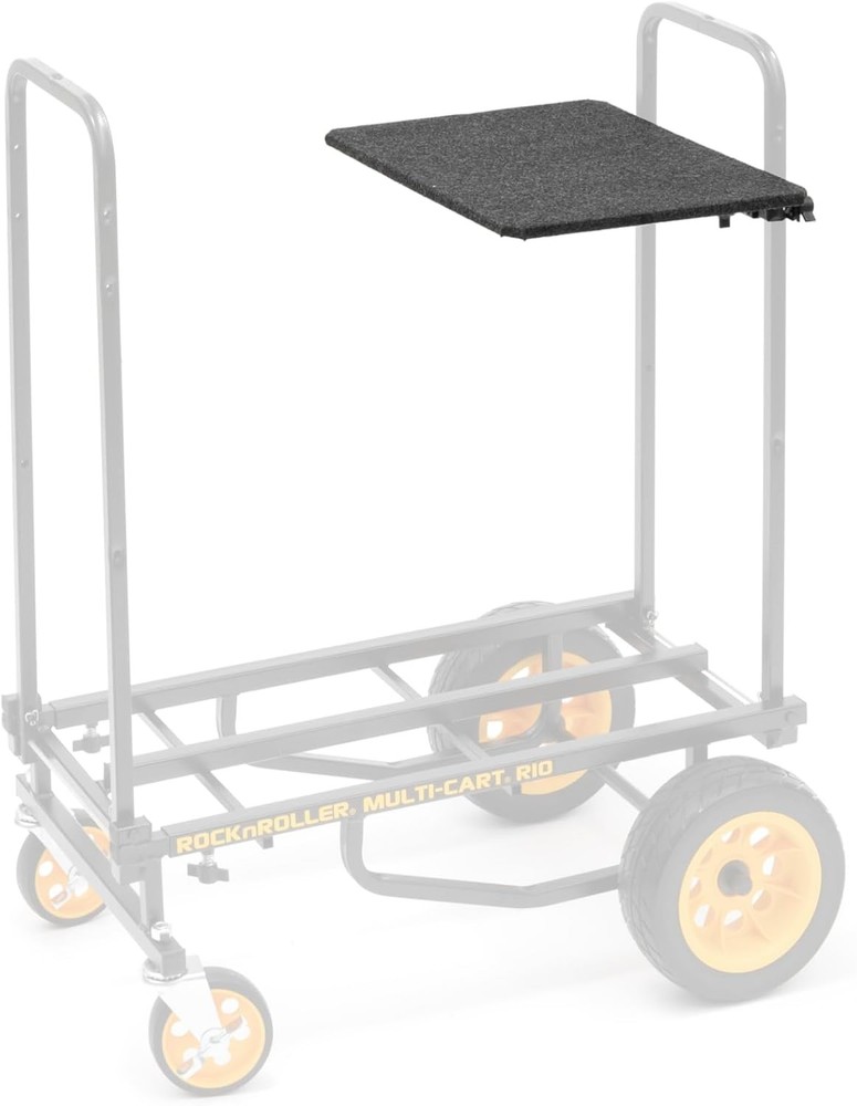 Clamp-On Laptop Shelf for Mobile Carts – Quick Install, Secure & Stable