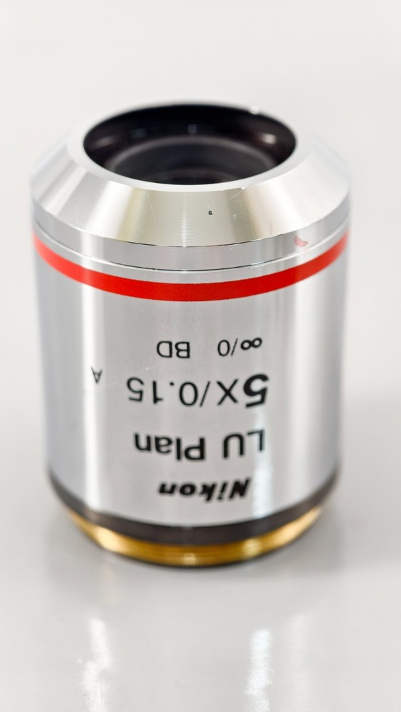 Nikon Microscope Objective LU Plan Fluor 5x 0.15 BD