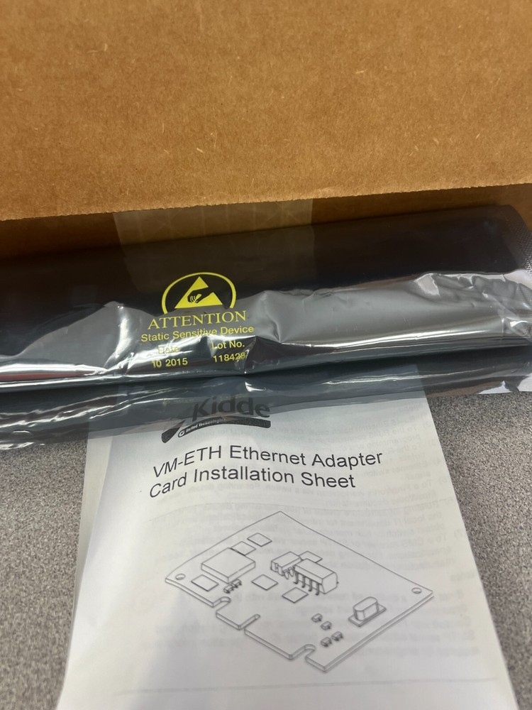 KIDDE VM-ETH2 - Ethernet Adapter, 10/100, Provides Ethernet Connection