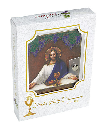 First Communion Wallet Gift Set - Girl