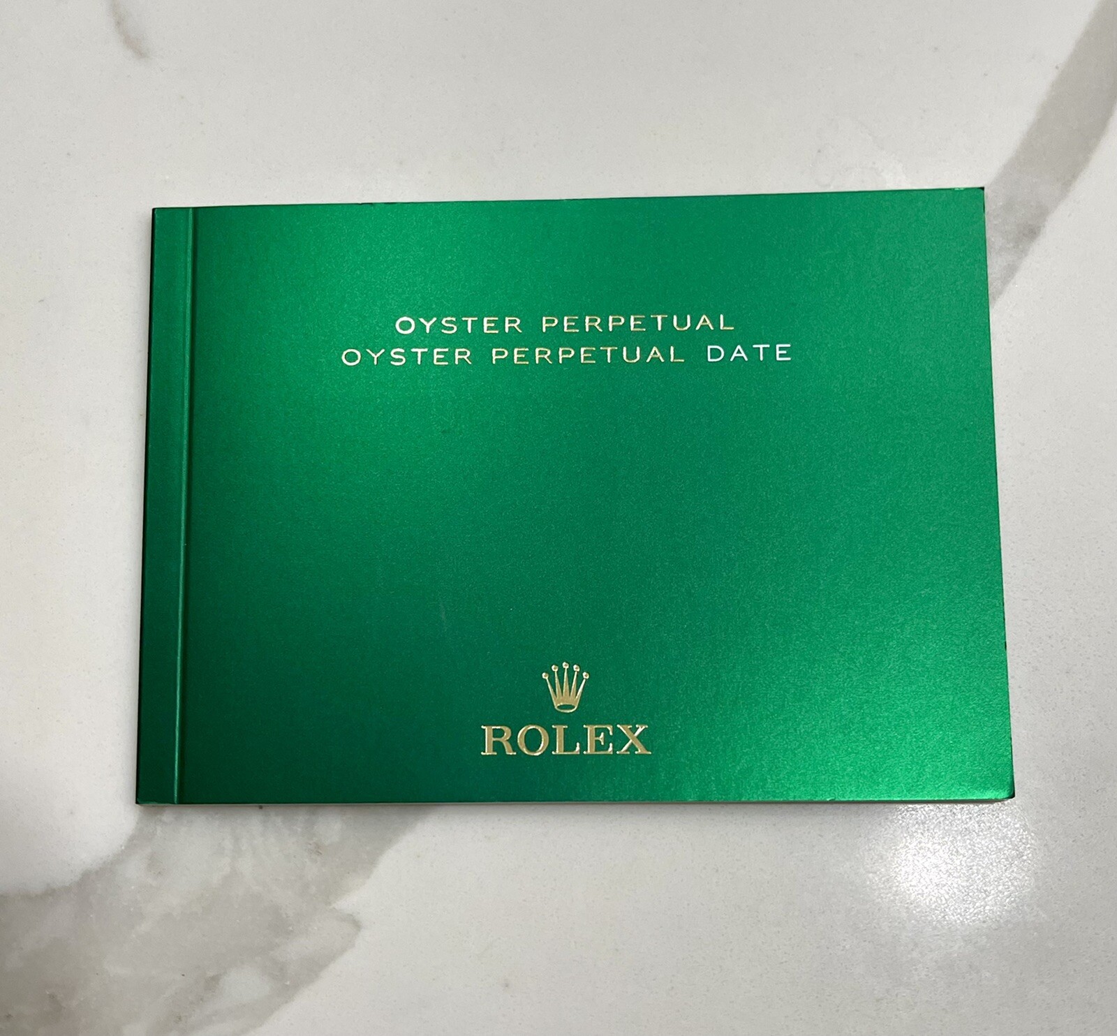 OEM New Style Rolex Oyster Perpetual Booklet 124300 126000 Card Holder TAG NEW