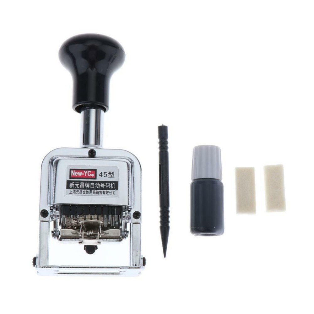Heavy-Duty 6-Position Automatic Numbering Machine Graffiti Machine