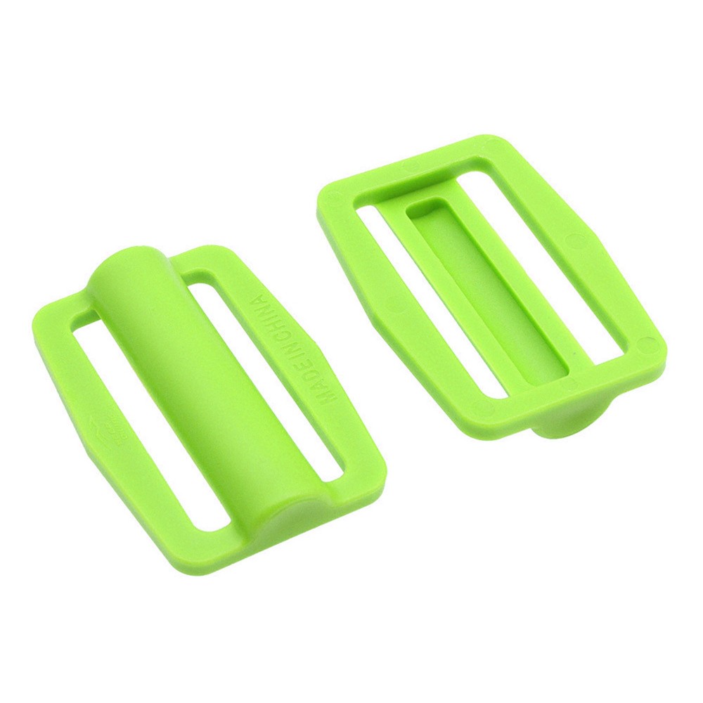2pcs Scuba Diving Backplate Webbing Keeper Adjustable Webbing Buckle BCD RGZV