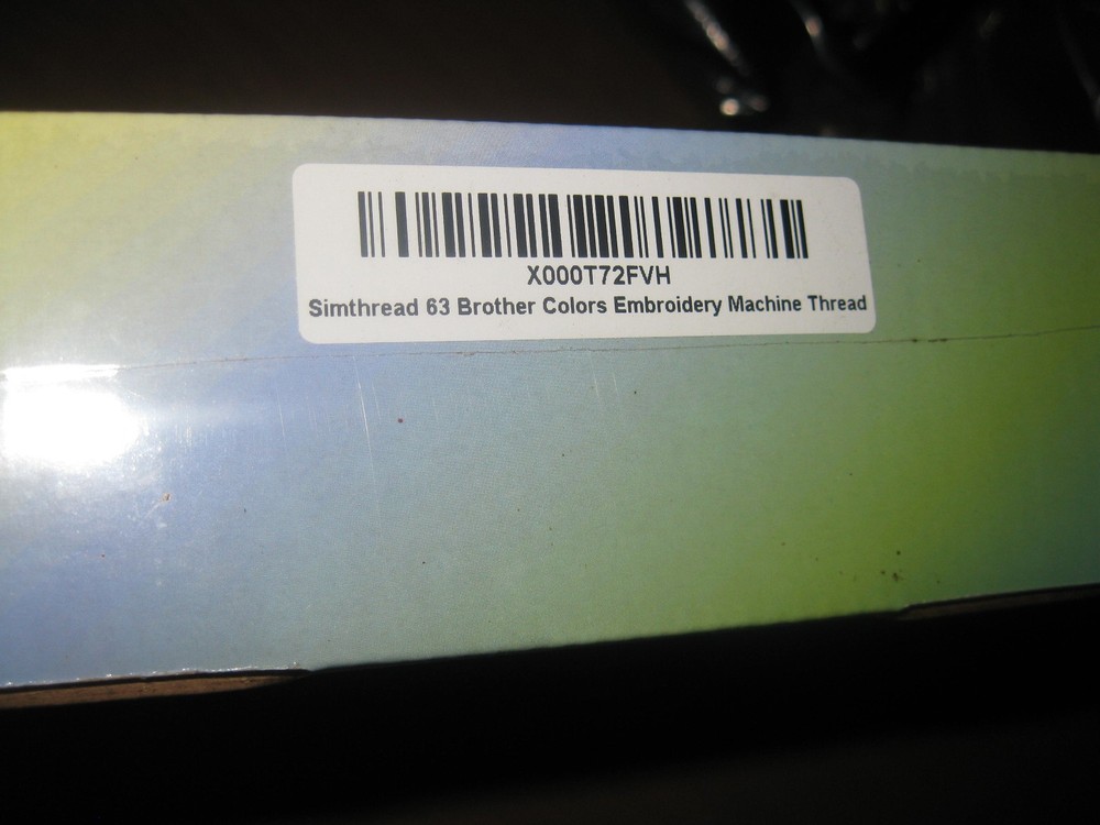 SIMTHREAD 63 EMBROIDERY THREAD Set X000T72FVH *NEW*