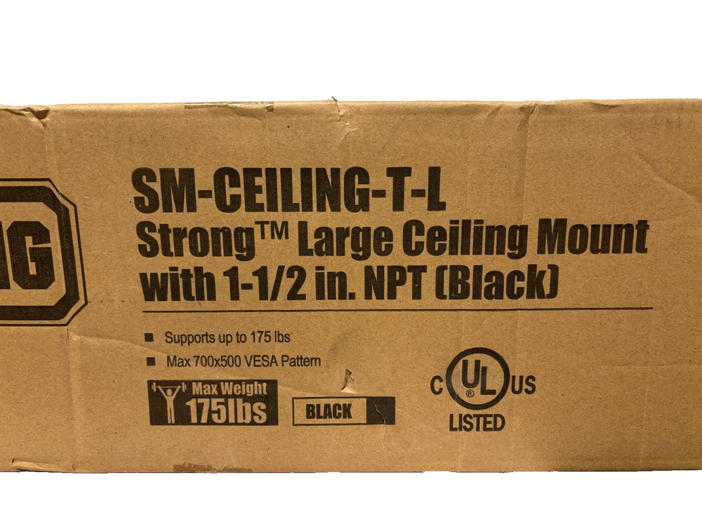 Strong SM-CEILING-T-L, Ceiling Mount for Flat Panel TVs 36" - 60" - NEW!