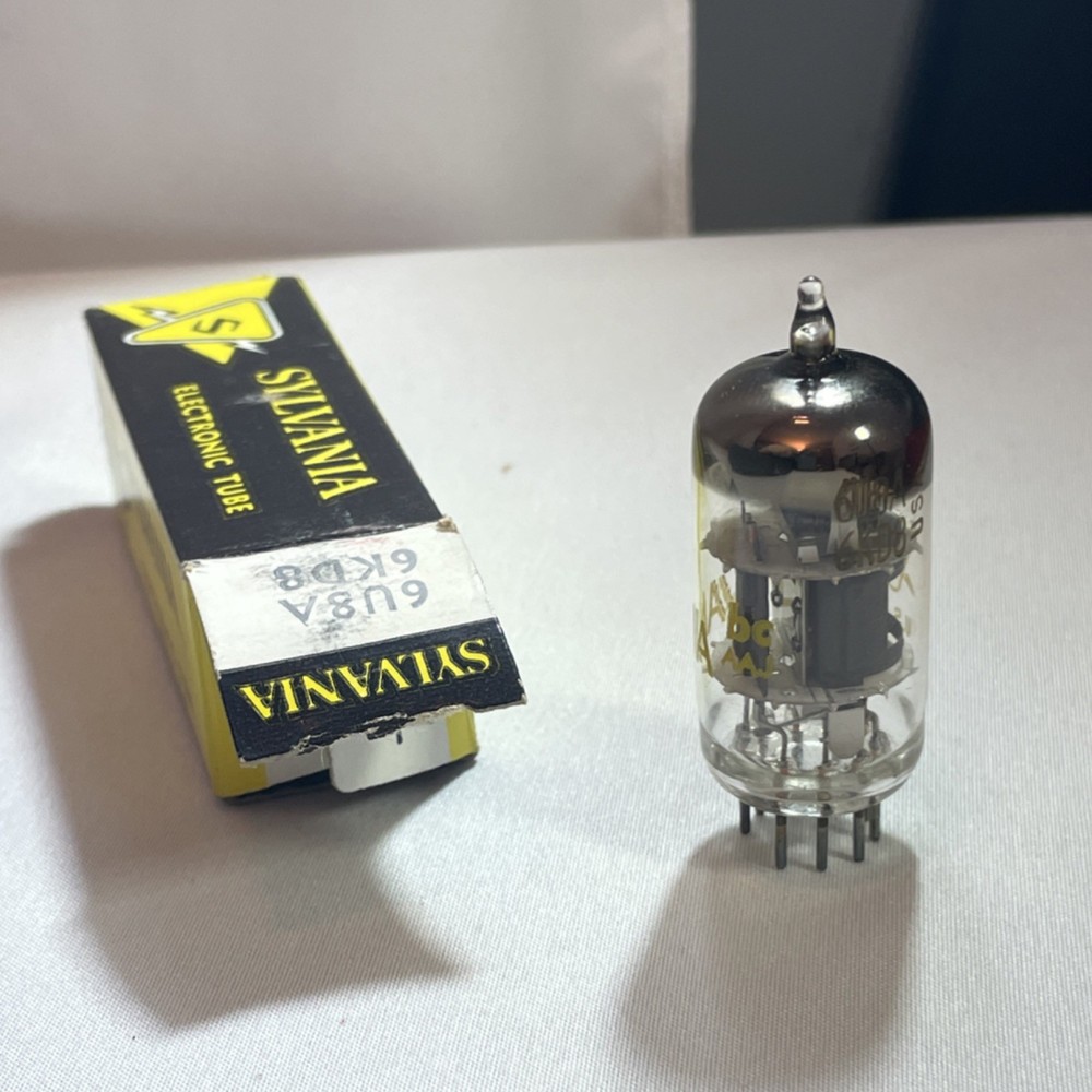 Sylvania 6U8A Electronic Tube