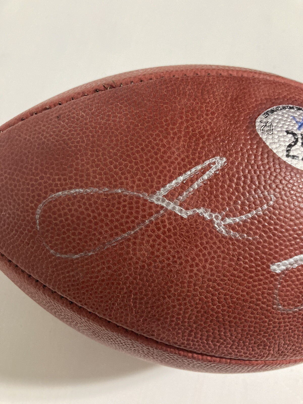 2022 Detroit Lions Game Issued NFL Football #254 Signed Jared Goff