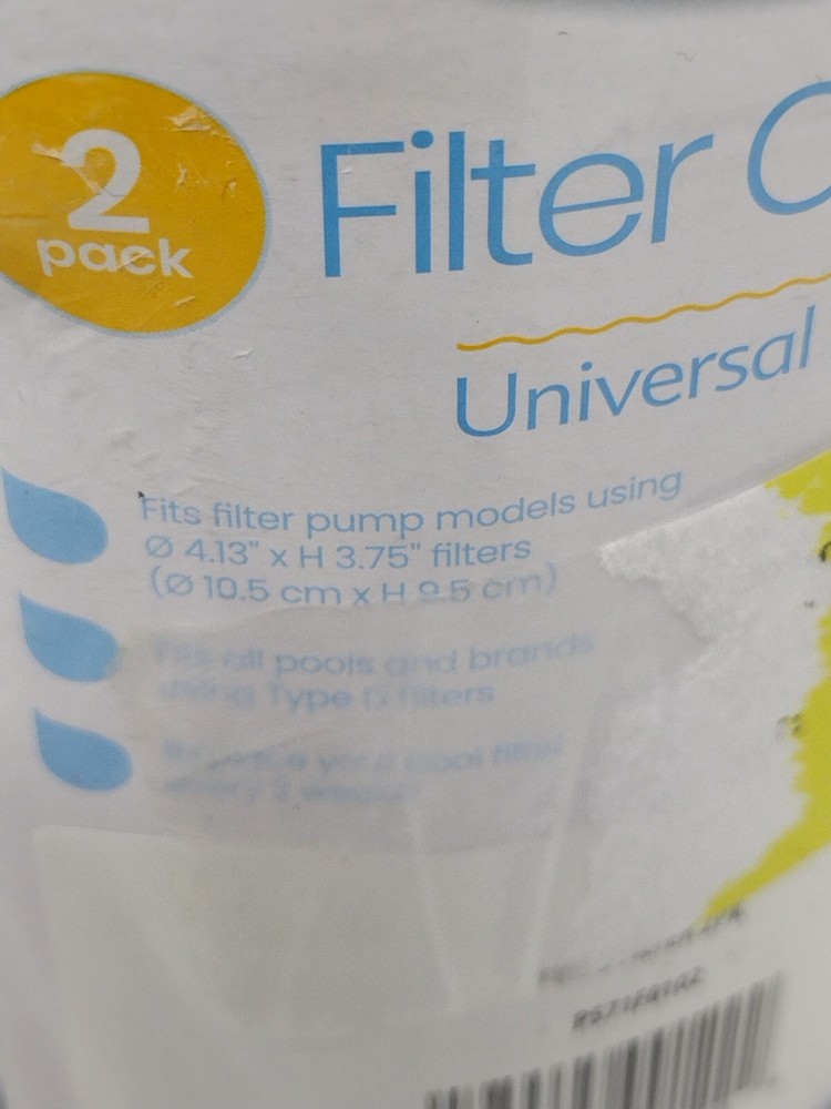 2 Pack funsicle pool filter