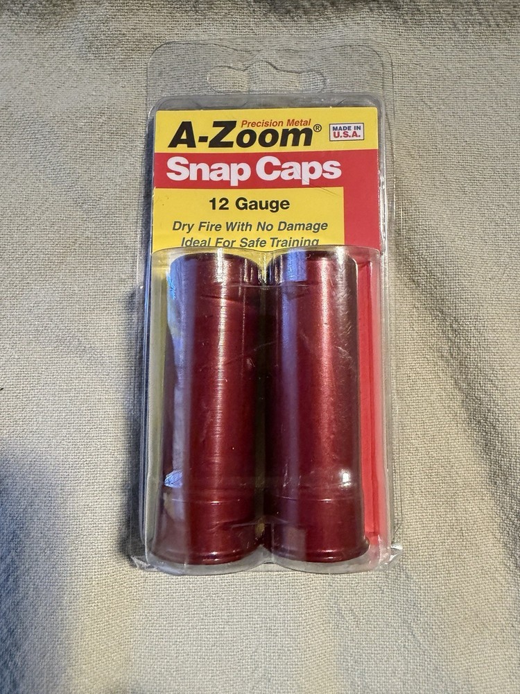 A-Zoom 12211 12 Gauge Snap-Cap - 2 Pack