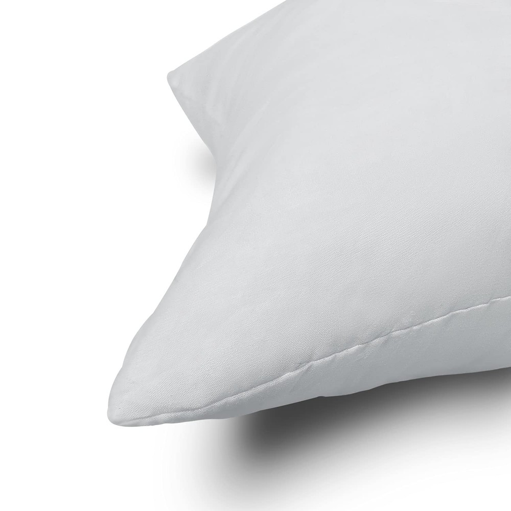 EDOW Throw Pillow Inserts, Set of 2 Lightweight Down Alternative Polyester Pillo