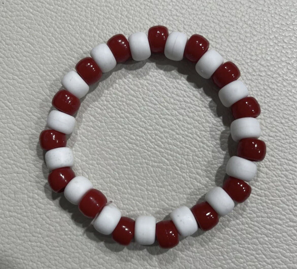 Idde De Chango Idde De Shango Ilde Ide Osha Ocha 8mm Beads 8 in long