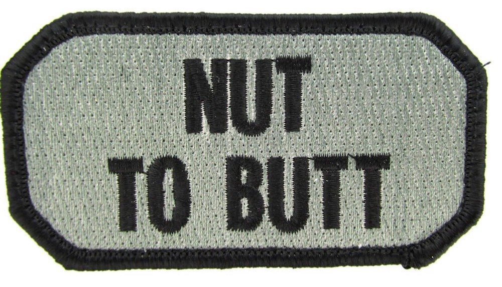 CLEARANCE - NUT TO BUTT Morale Patch - Various Colors