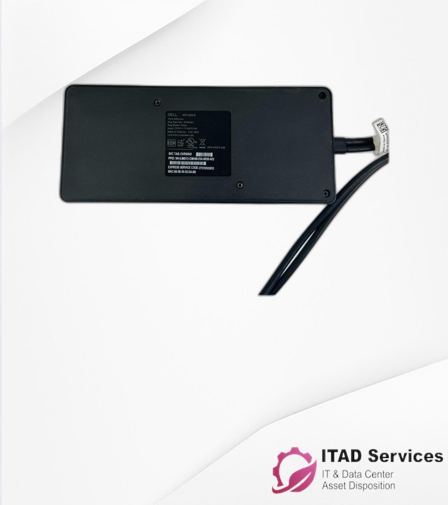 *DELL (K20A) USB-C Docking Station *UNIT ONLY*