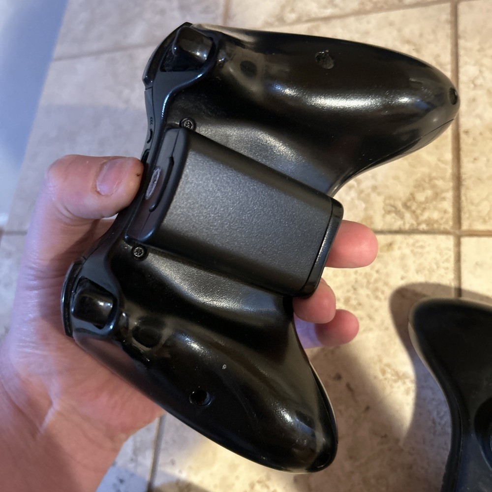 Microsoft Xbox 360 Wireless Controller Black OEM Genuine/Tested/Working