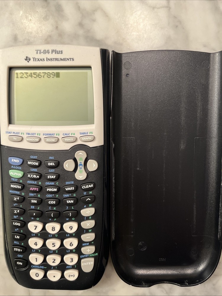 Texas Instruments TI-84 Plus Graphing Calculator - Black - CLEAN Tested Working