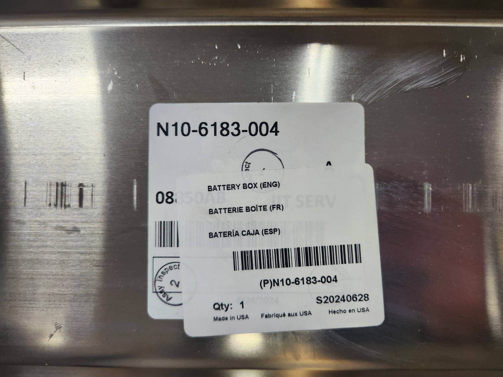 N10-6183-004 OEM Paccar Peterbilt Battery Box PB579 NEW