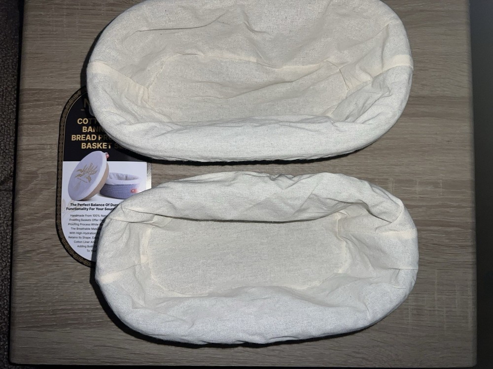 NeoRov Cotton Oval Proofing Baskets