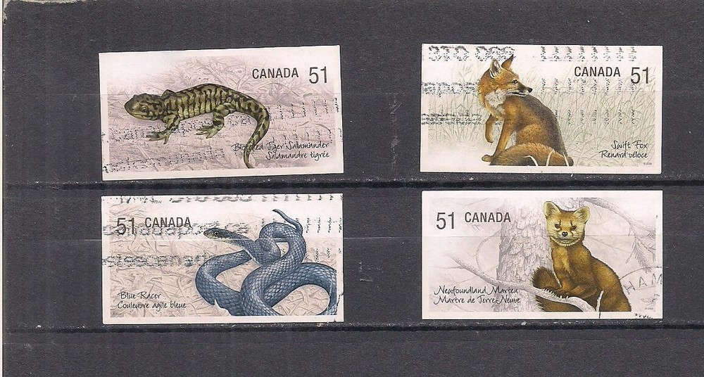 Canada  #2174-2177 used
