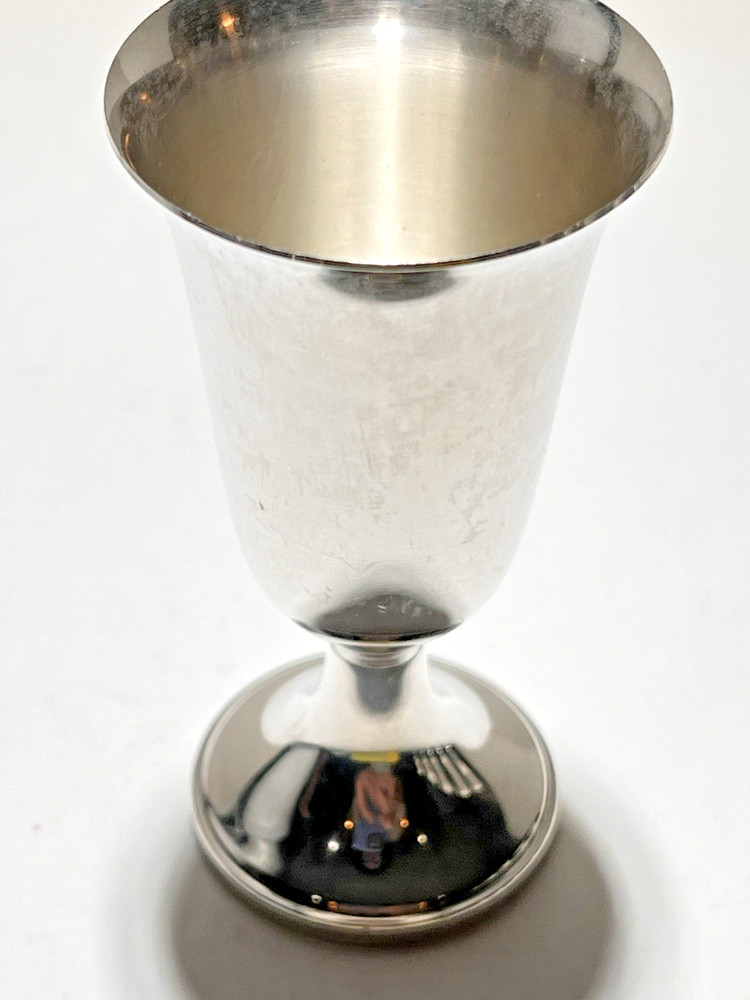 ONE Web Sterling Silver Cordial 3" High No Monogram 30 Grams