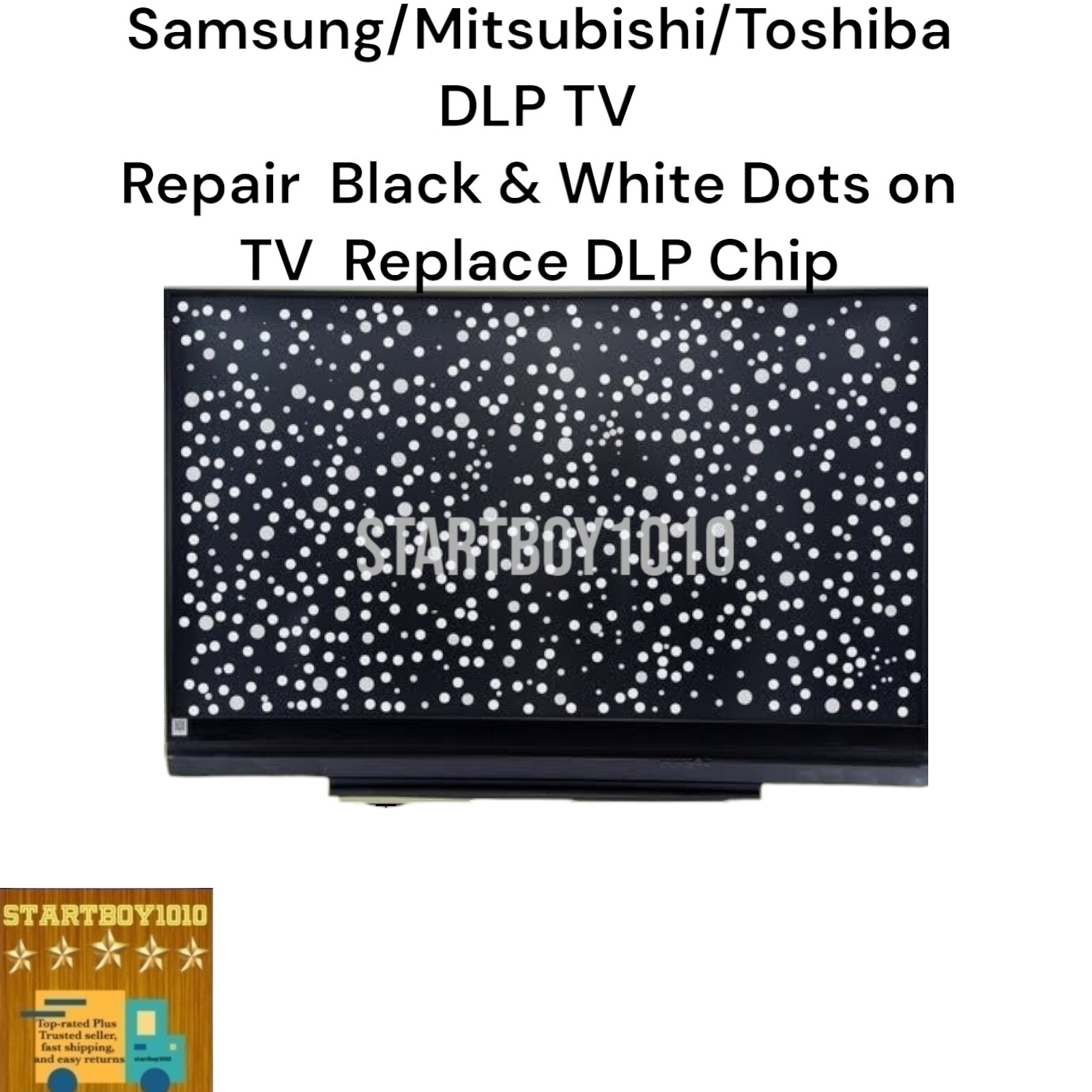 Mitsubishi DLP Chip 1910-6143W WD-73737 WD-65737 WD-65736 WD-73735 65HM167