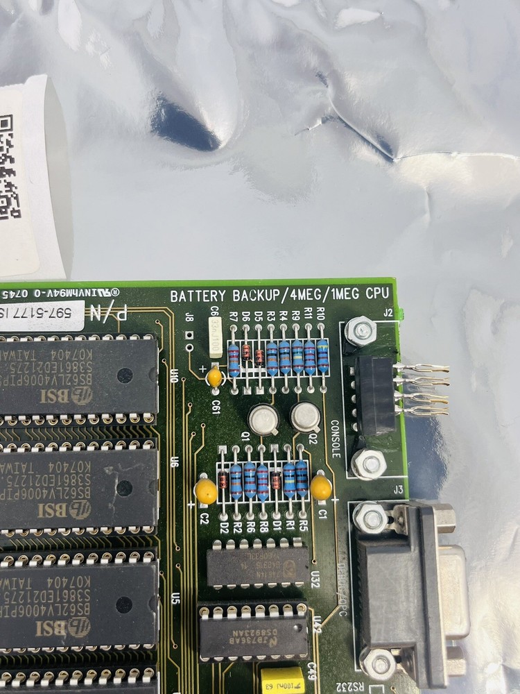 Electrox SCRIBA Laser Marker PCB 597-5177 ISS N Rev A
