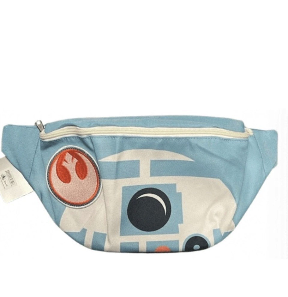New with tag.  BIG Disney Star Wars R2-D2 Hip Bag / Fanny Pack