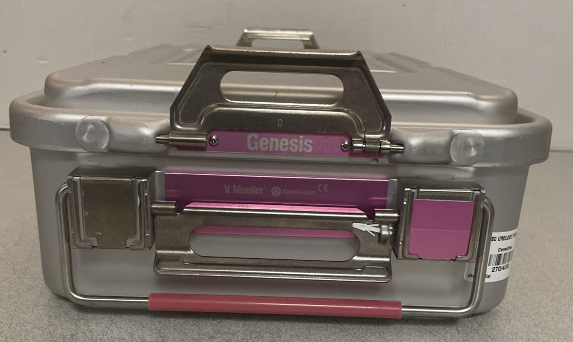 V. Mueller CD2-5ST Genesis 19" x 12" x 5" Mid-Length Container w/ 2 Trays