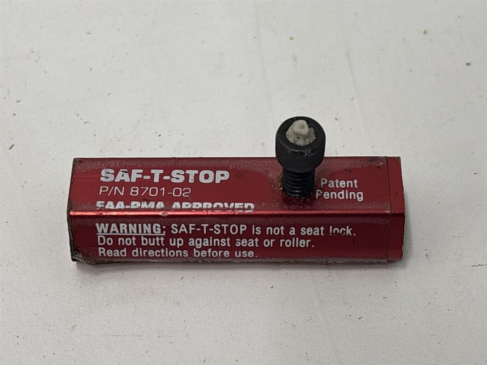 1956 Cessna 172 Aero Technologies Safe-T-Stop Seat Stop 8701-08
