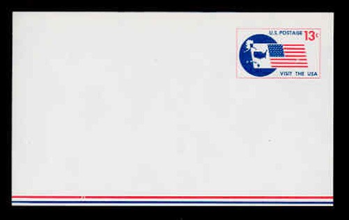 UXC8 MINT AIRMAIL POSTAL CARD