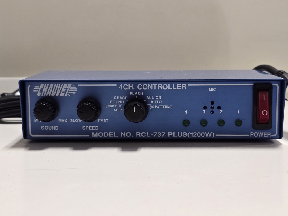 Chauvet 4CH. Controller Model RLC-737 Plus(1200w)