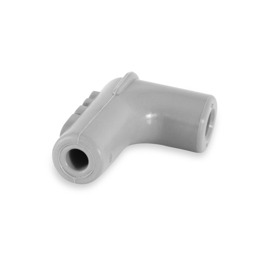 34515 90° Spark Plug Boot, Gray Silicone, 100each