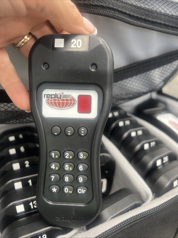 Califone Got It! Interactive Wireless Student Response System Clicker & Software