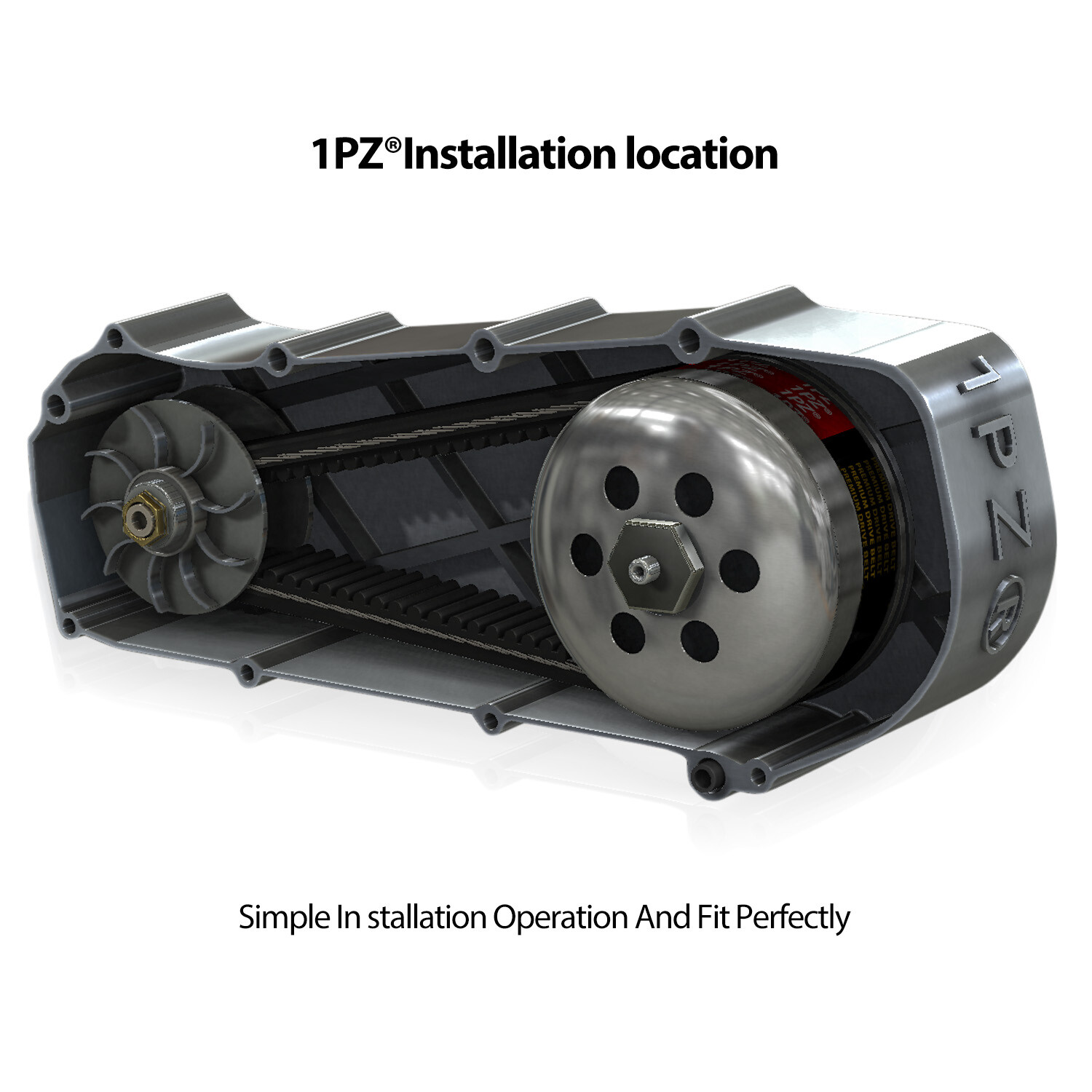 3ps Drive Belt For Coleman Powersports KT196 CK196 196cc Ken-Bar Predator 212cc