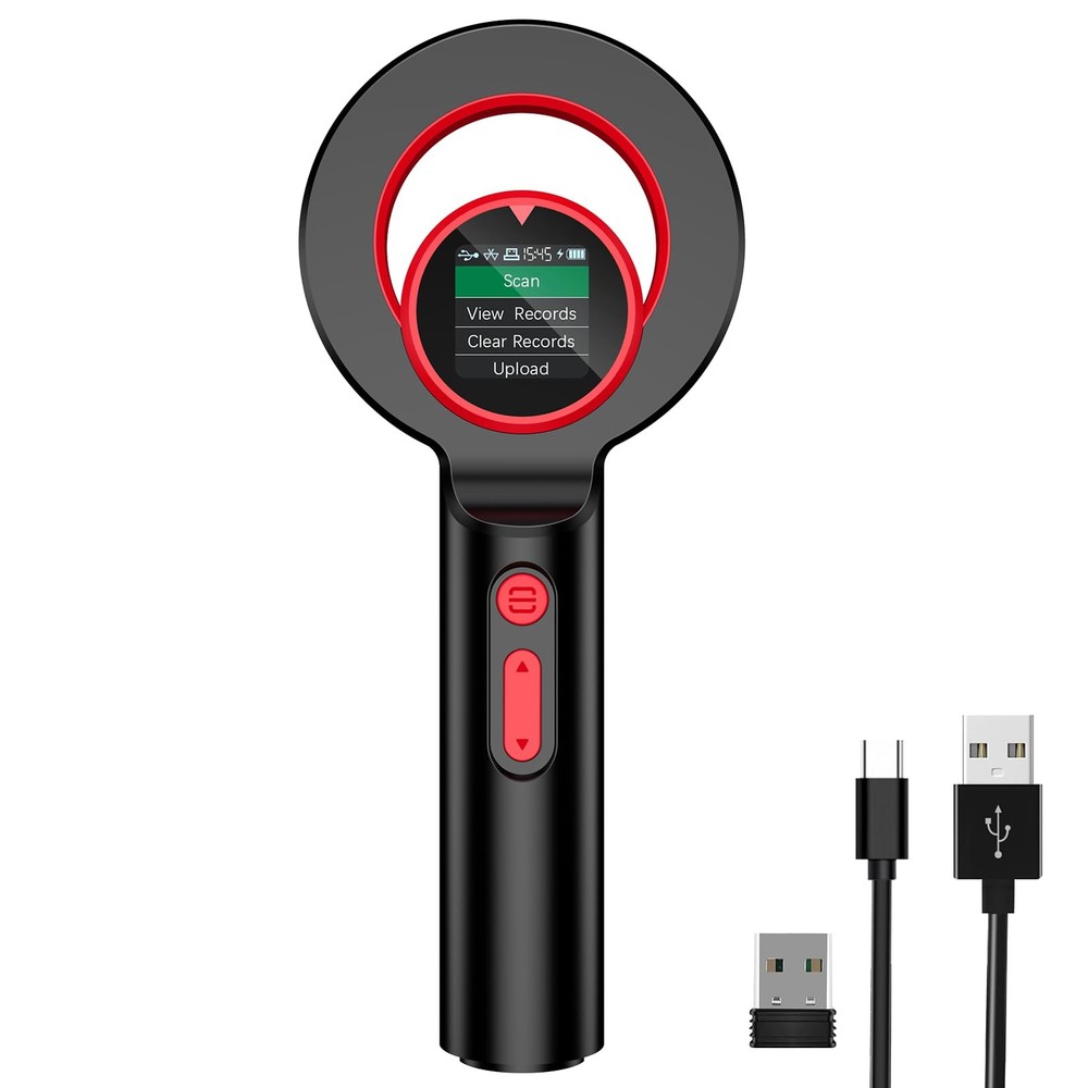 Pet Microchip Scanner ISO11784/85/FDXB/EMID Wireless Bluetooth USB Reader