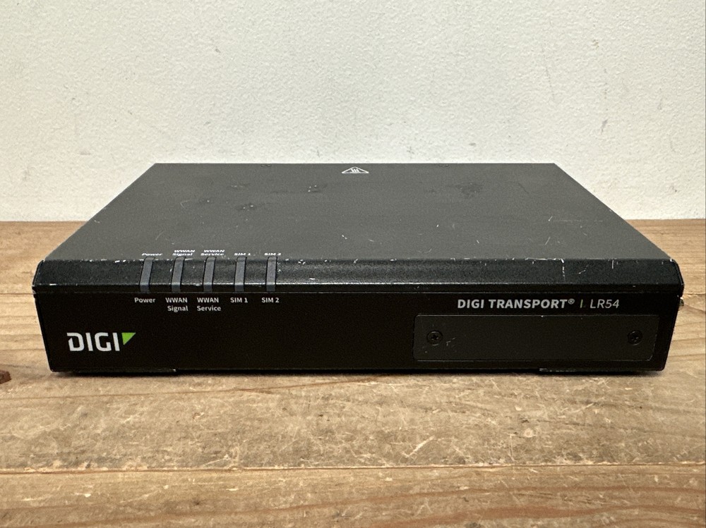 DIGI TransPort LR54 Router LR54-AA403 Used Untested