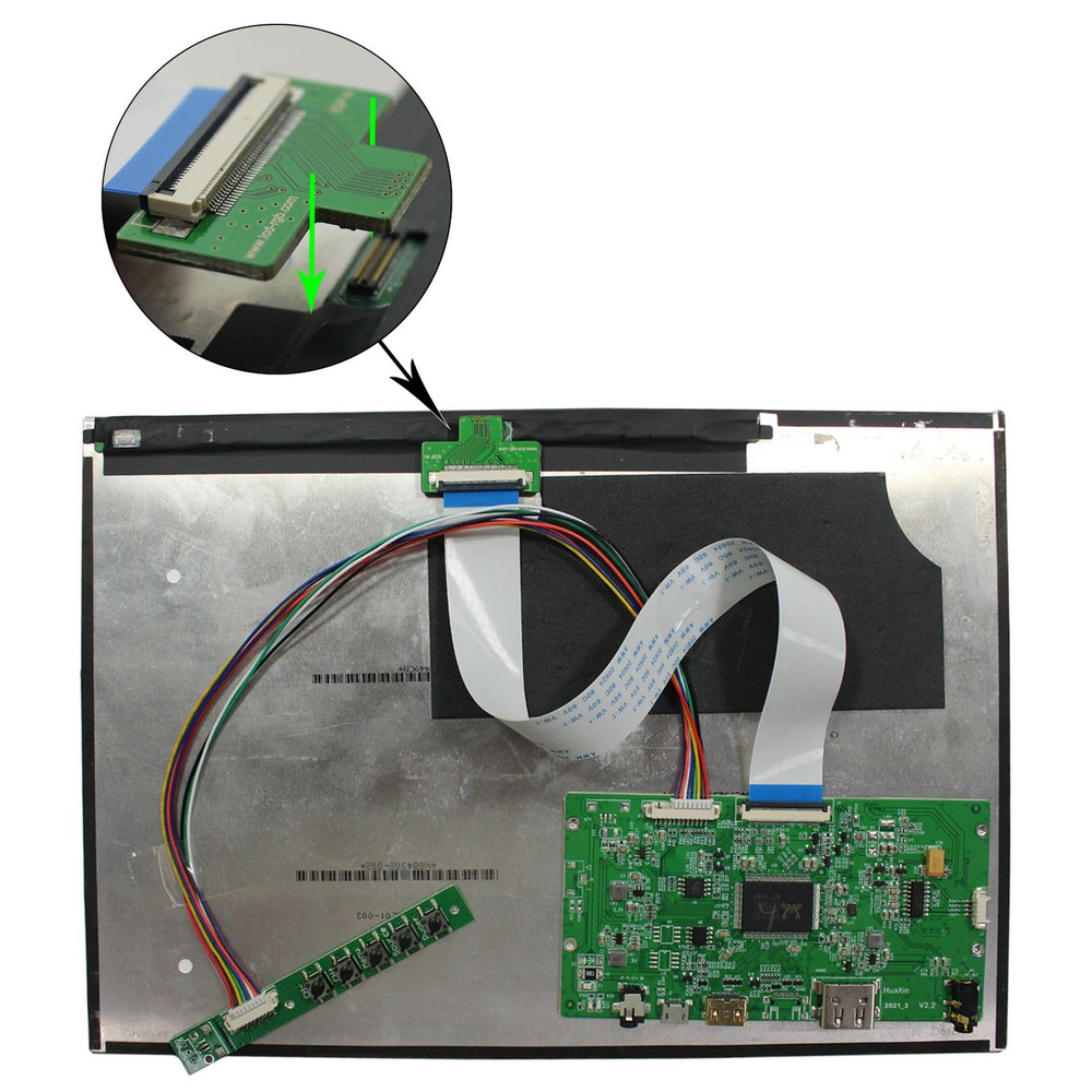 HDMI LCD Controller Board For 12 inch 2160x1440 LTL120QL01 LCD Screen