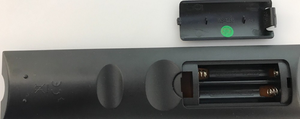 Element LED TV Remote Controls: WS-1288, ELEFT326