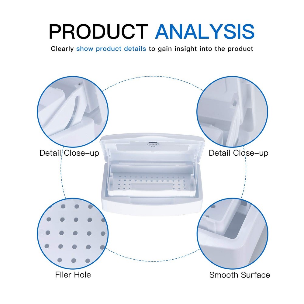 Plastic Sterilizing Tray-Tool Sterilization Box,Clean Sterilizer Box Storage ...