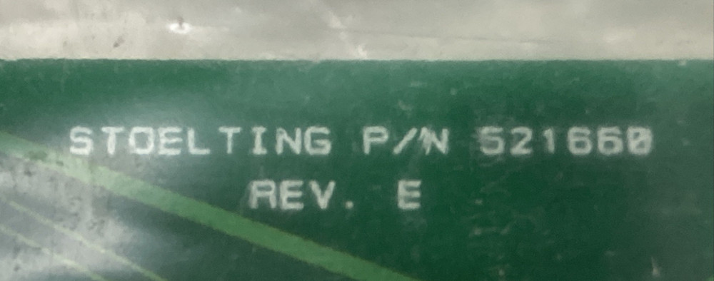 NEW GENUINE STOELTING 521660 Control Module Board, Programmed