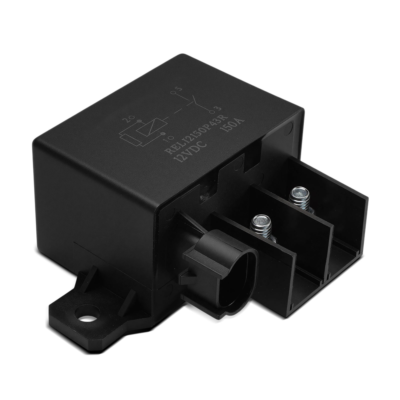 12V 150A 4-Pin Relay w/ Resistance & Bracket for Universal Car Trucks Vehicles
