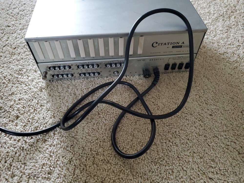 HARMAN KARDON CITATION A STEREO PREAMPLIFIER