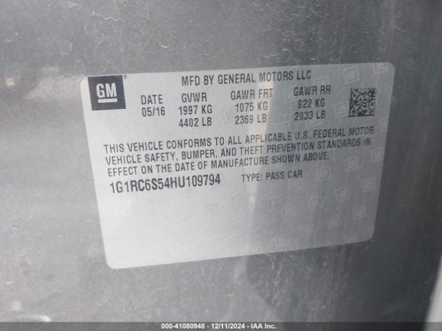 CONTROL PANEL OEM 2017 CHEVROLET VOLT 1YR WRNTY